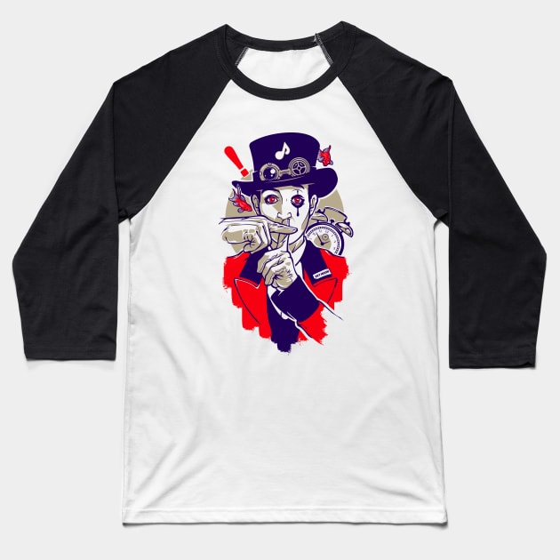 Panic Baseball T-Shirt by dracoimagem